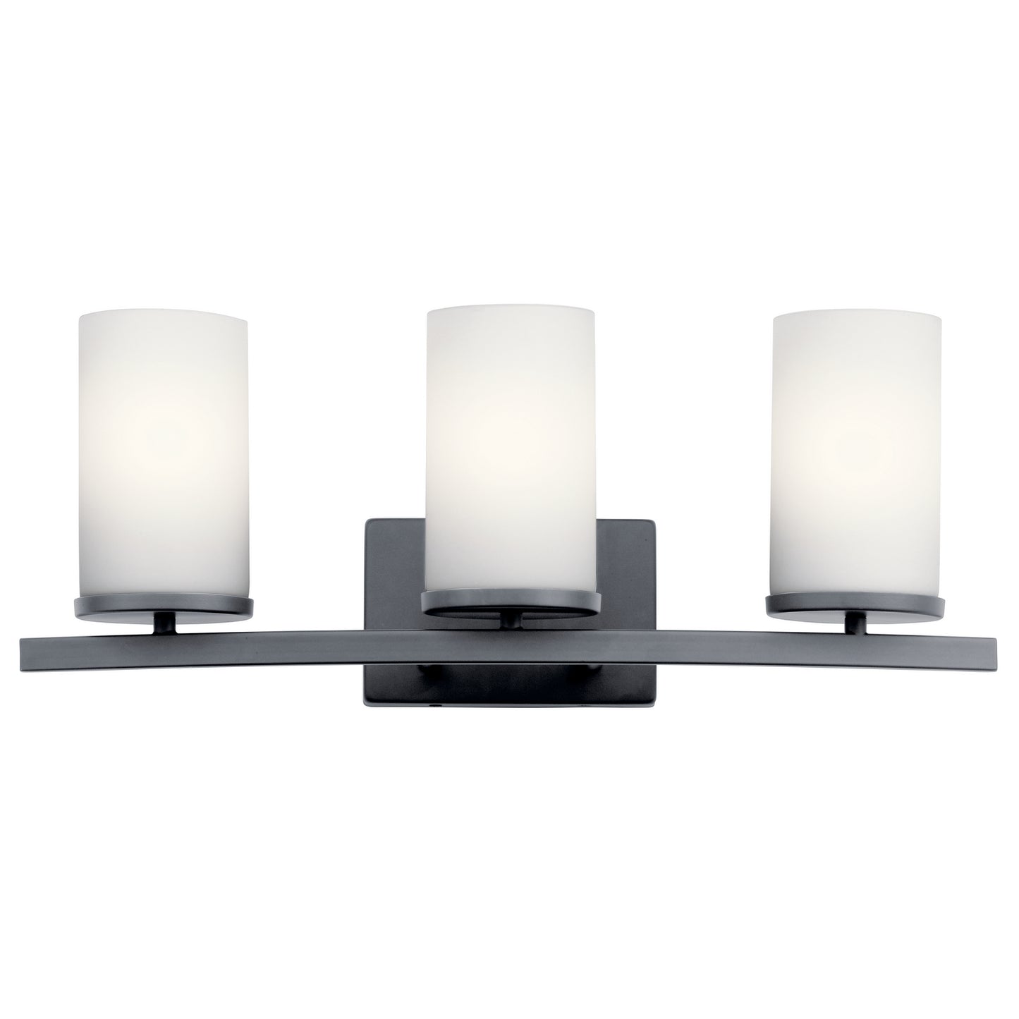 Crosby Three Light Bath in Black