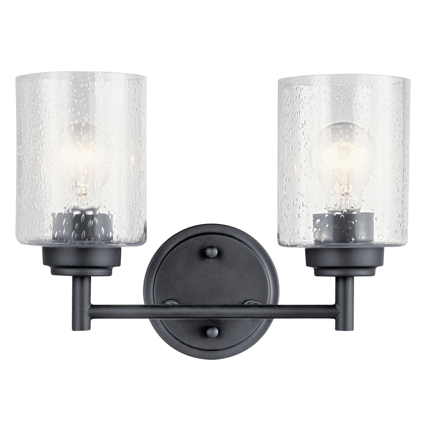 Winslow Two Light Bath in Black