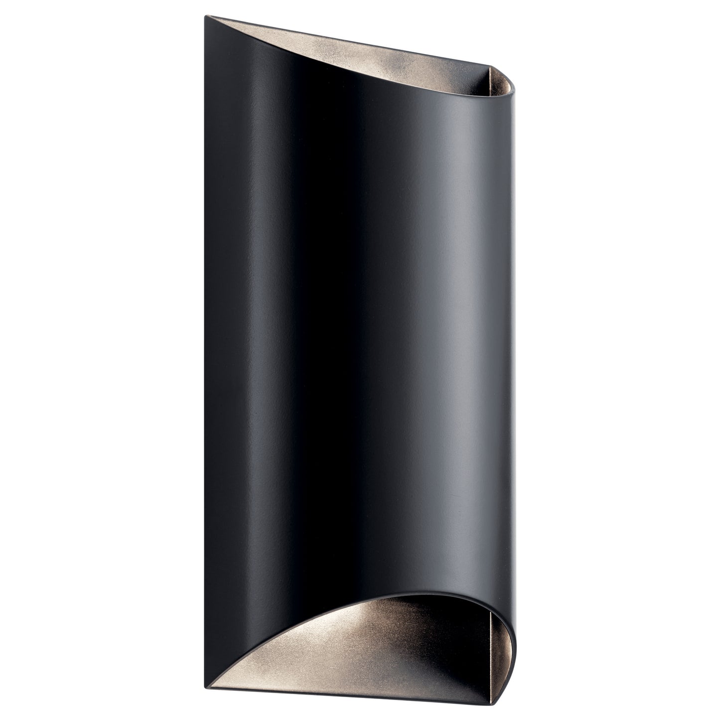 Wesley LED Outdoor Wall Mount in Black