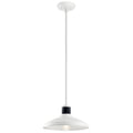Allenbury One Light Outdoor Pendant/Semi Flush in White