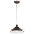 Pier One Light Outdoor Pendant/Semi Flush in Olde Bronze