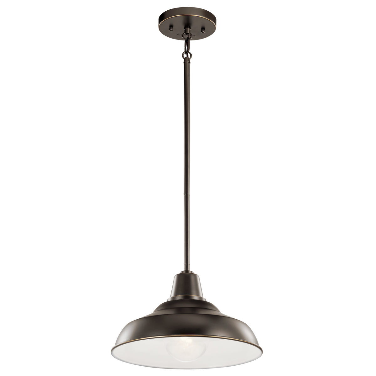 Pier One Light Outdoor Pendant/Semi Flush in Olde Bronze