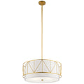 Birkleigh Four Light Pendant in Classic Gold