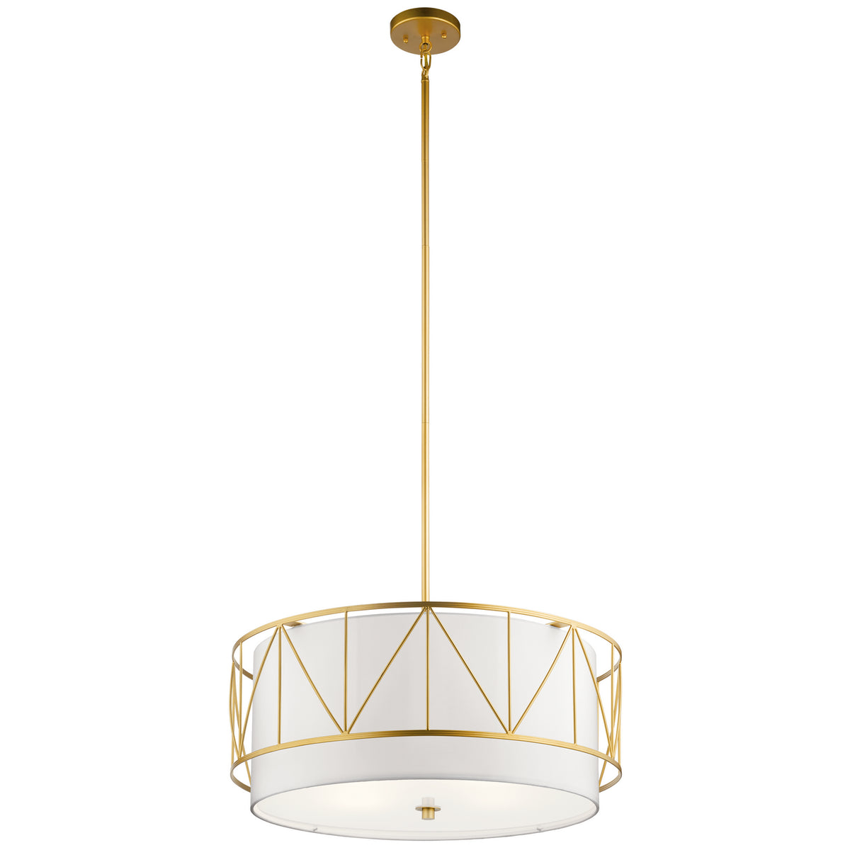 Birkleigh Four Light Pendant in Classic Gold