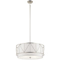 Birkleigh Four Light Pendant in Satin Nickel