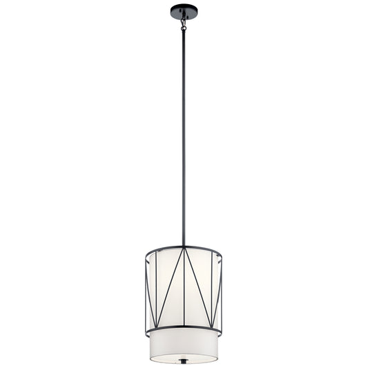 Birkleigh One Light Pendant in Black
