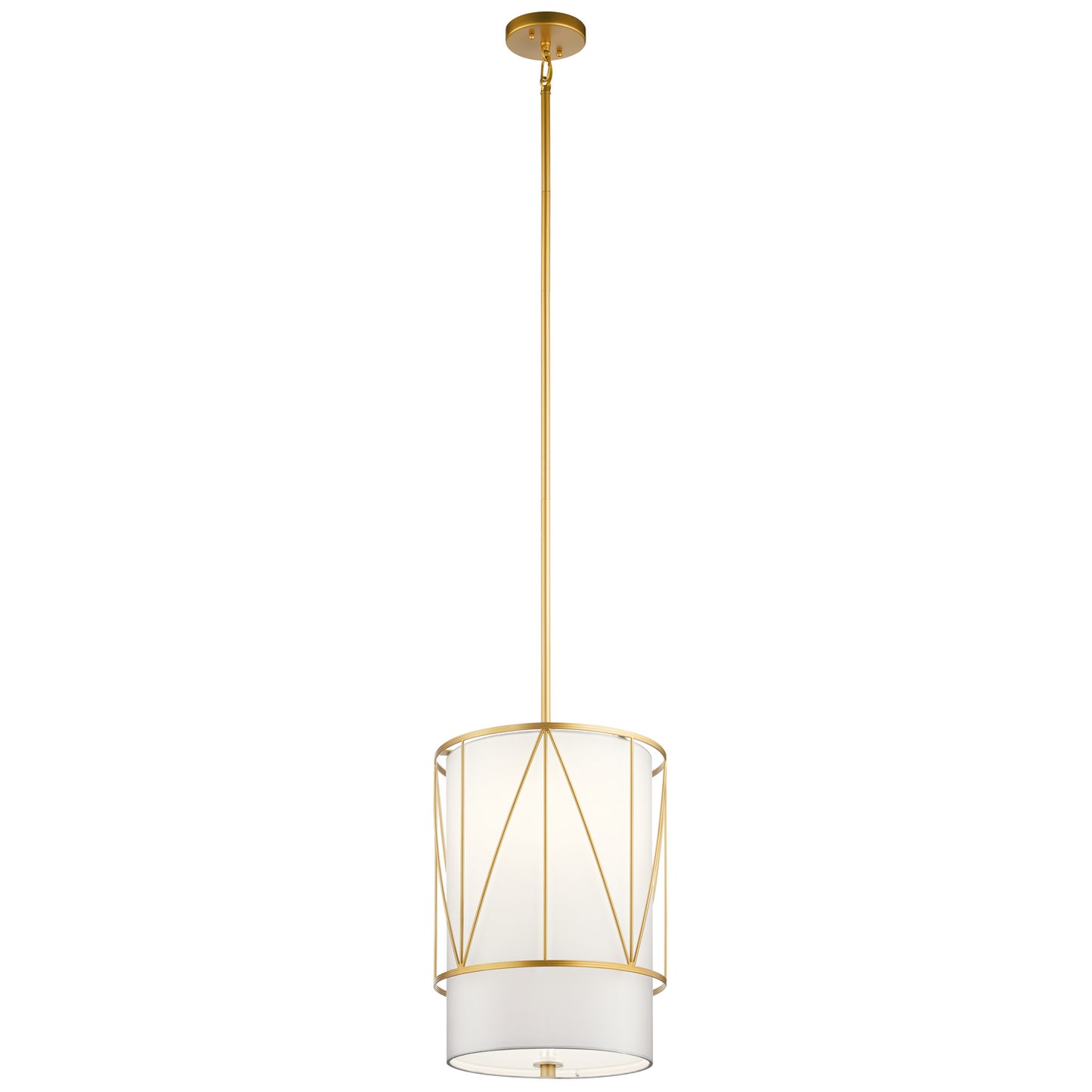 Birkleigh One Light Pendant in Classic Gold