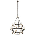 Mathias 21 Light Chandelier in Olde Bronze