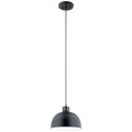 Zailey One Light Pendant in Black