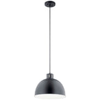 Zailey One Light Pendant in Black