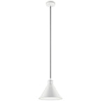 Zailey One Light Pendant in White