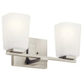 Roehm Two Light Bath in Brushed Nickel