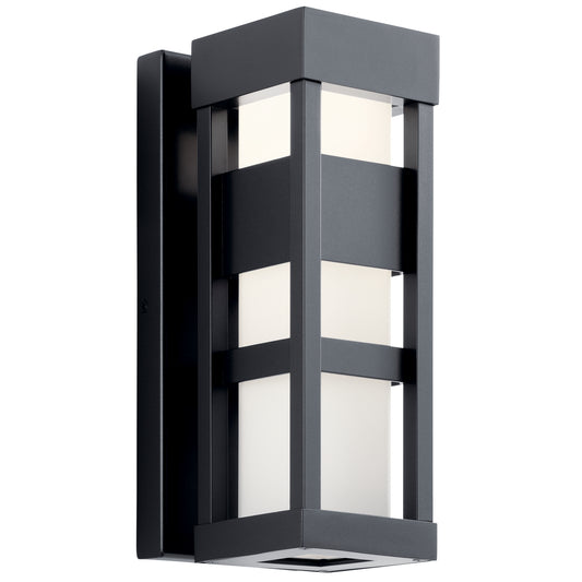 Ryler LED Outdoor Wall Mount in Black