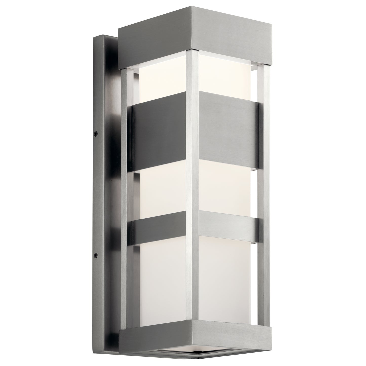 Ryler LED Outdoor Wall Mount in Brushed Aluminum