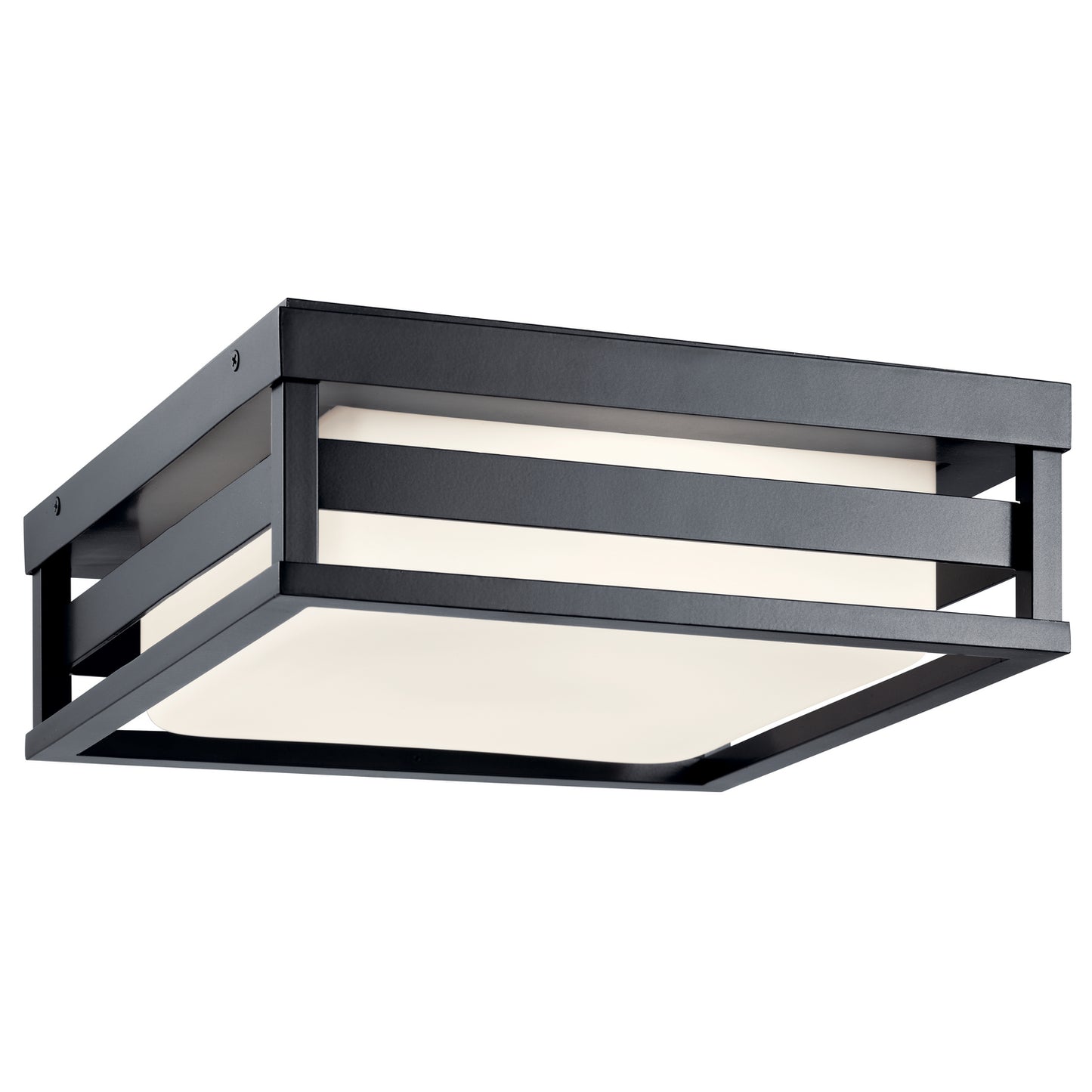 Ryler LED Outdoor Ceiling Mount in Black