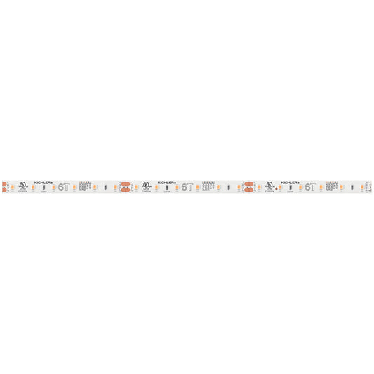 6Tl Dry Tape 24V LED Tape Light in White Material (Not Painted)