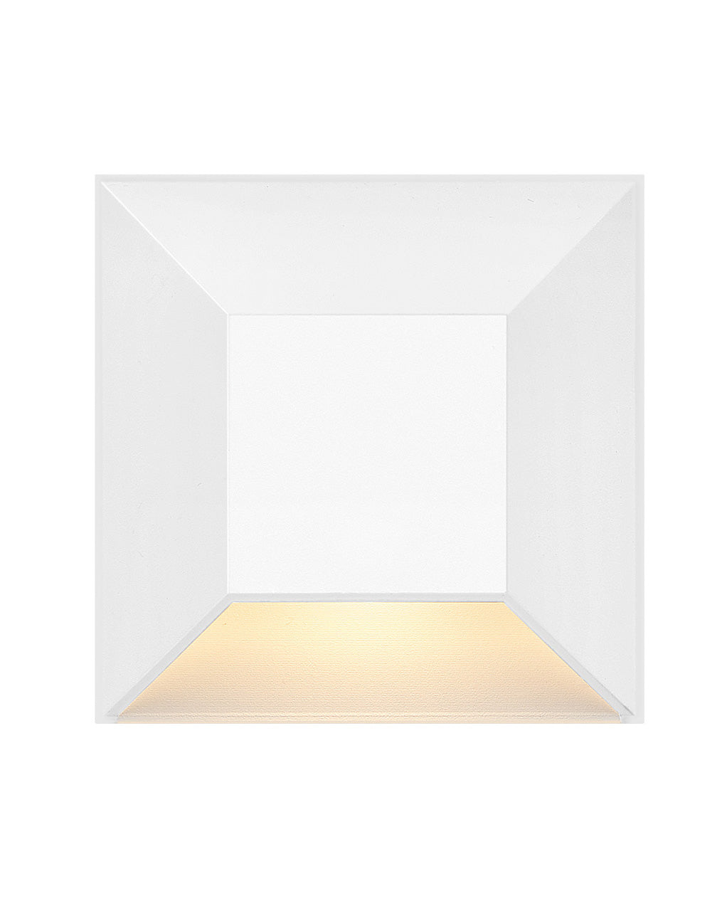 Nuvi LED Deck Sconce in Matte White