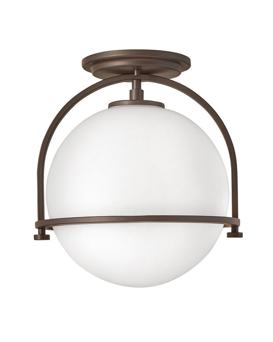 Somerset LED Semi-Flush Mount in Buckeye Bronze