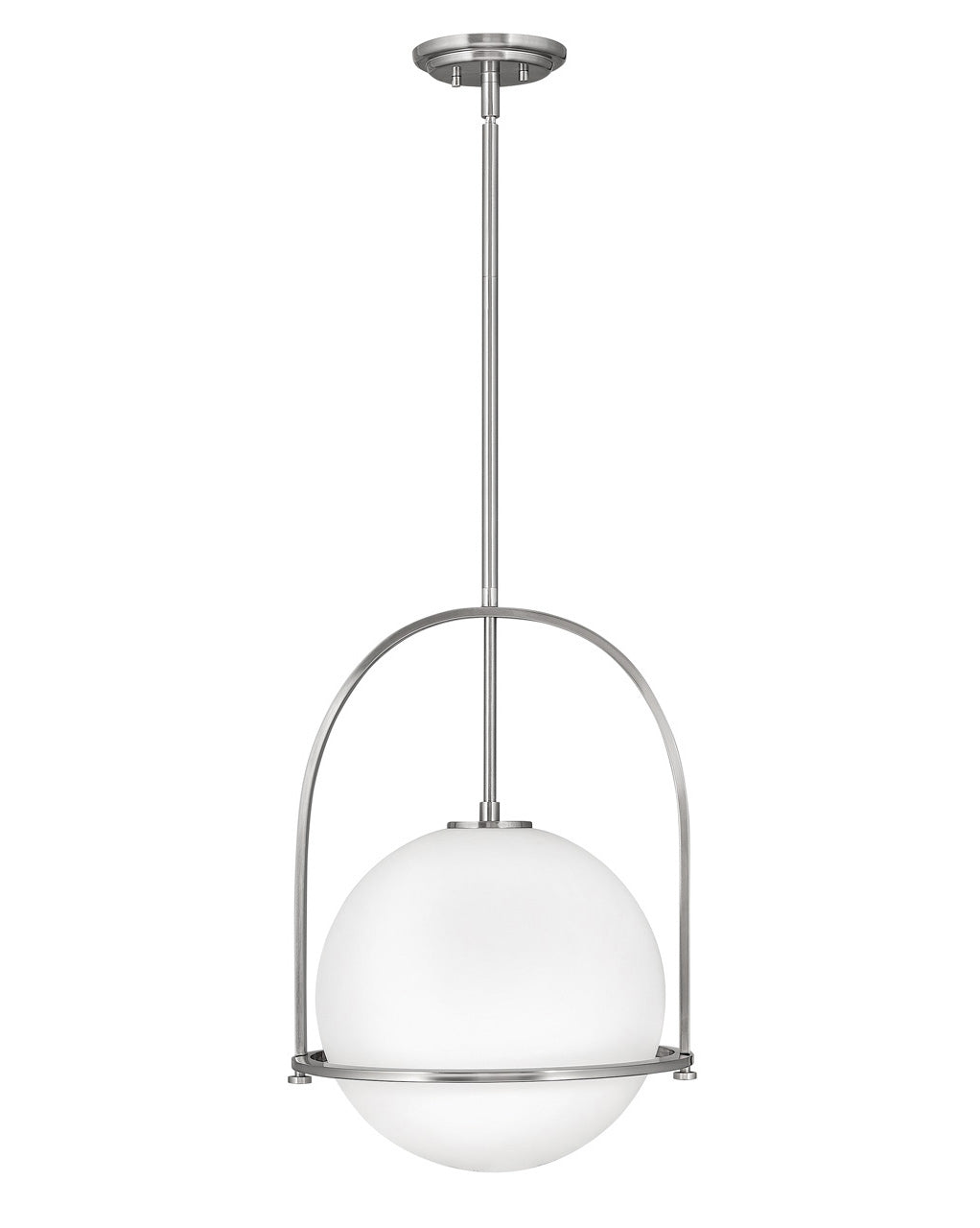 Somerset LED Pendant in Brushed Nickel