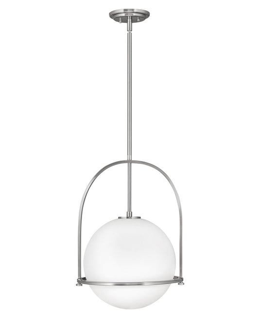 Somerset LED Pendant in Brushed Nickel