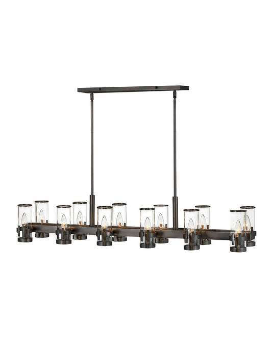 Reeve LED Pendant in Black Oxide