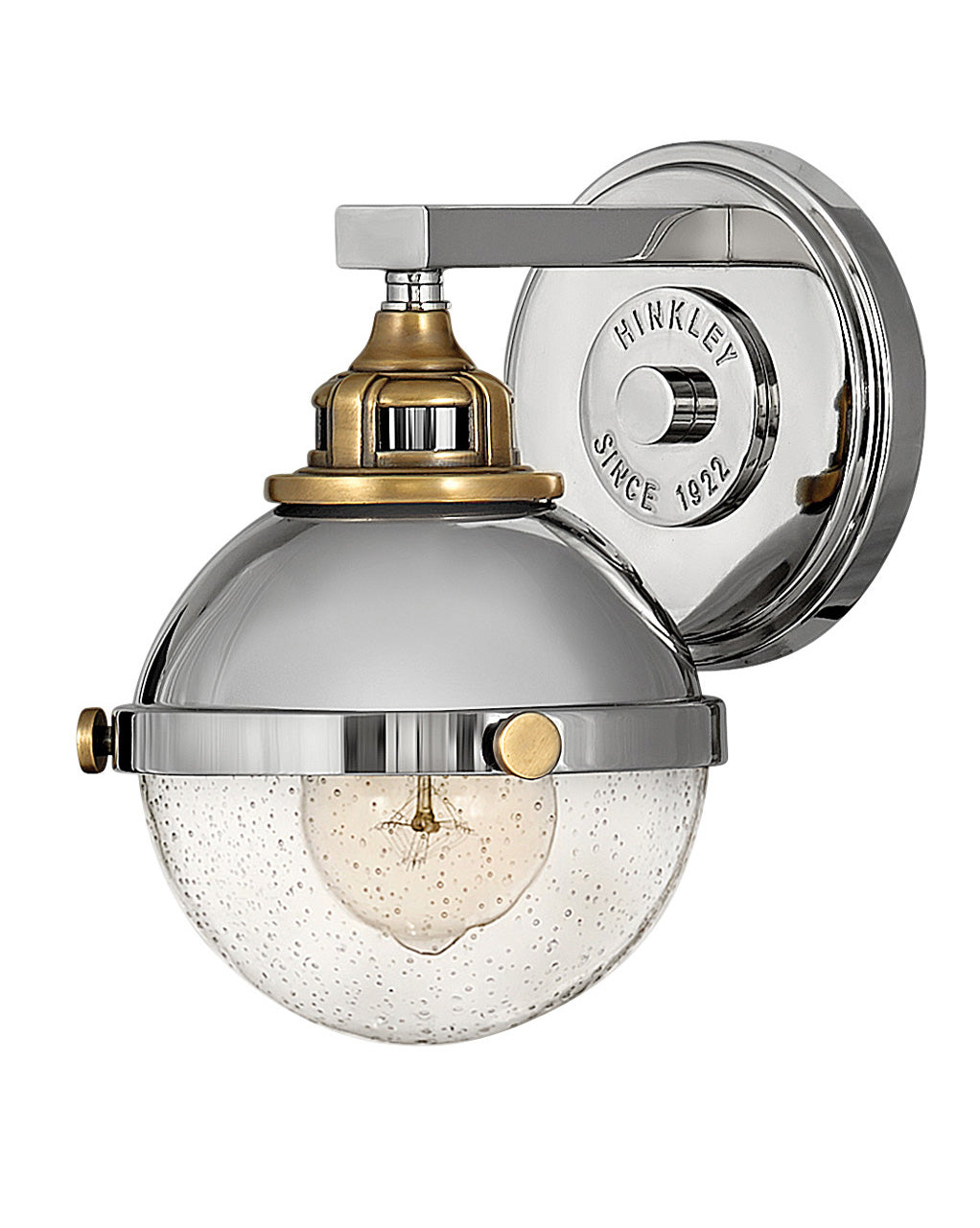 Fletcher LED Vanity in Polished Nickel