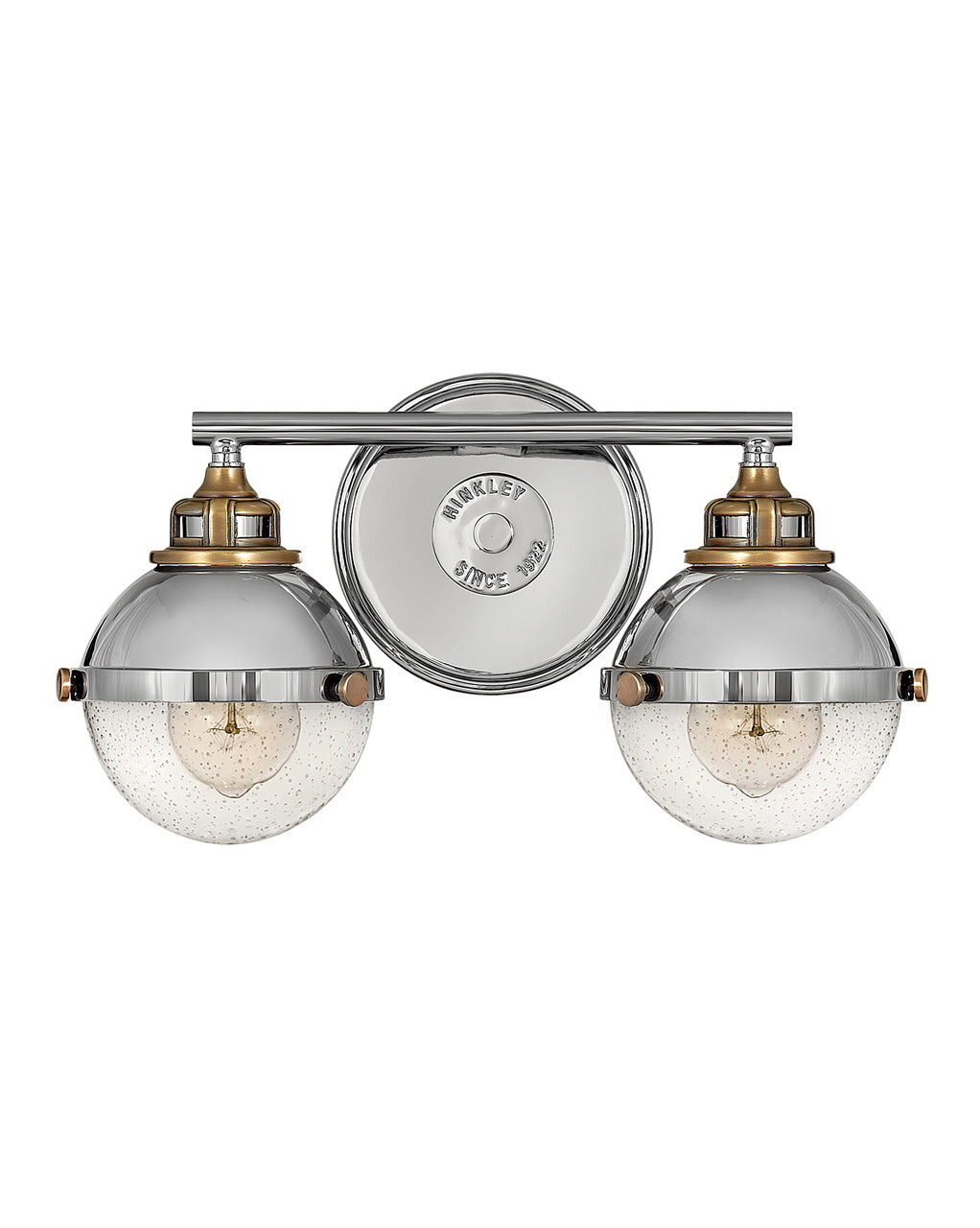 Fletcher LED Vanity in Polished Nickel