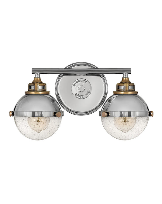 Fletcher LED Vanity in Polished Nickel