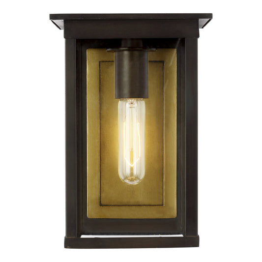 Freeport One Light Outdoor Wall Lantern in Heritage Copper