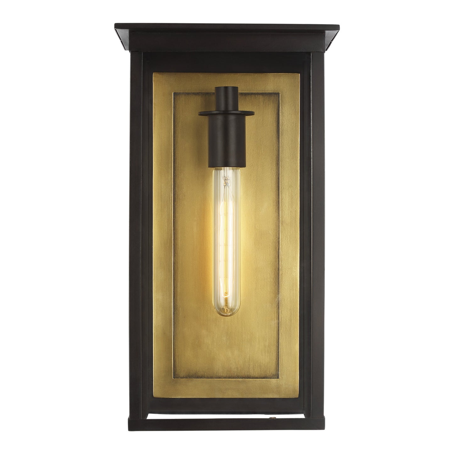Freeport One Light Outdoor Wall Lantern in Heritage Copper