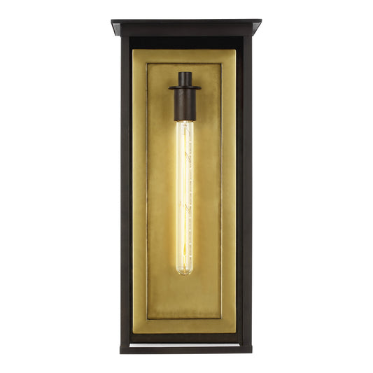 Freeport One Light Outdoor Wall Lantern in Heritage Copper
