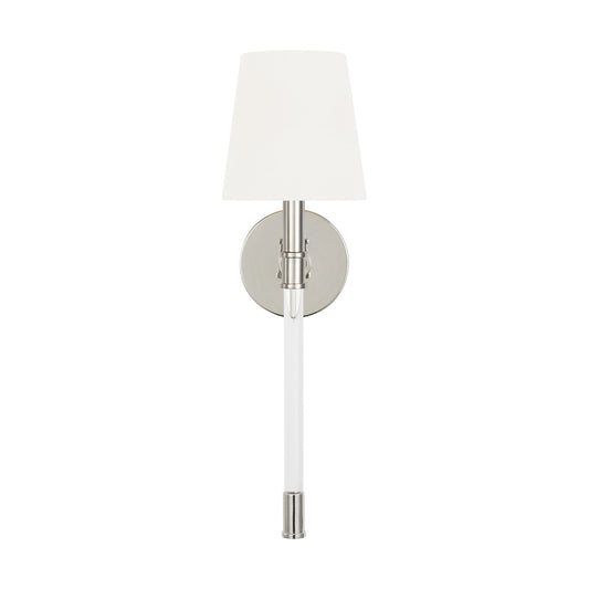 Hanover One Light Wall Sconce in Polished Nickel