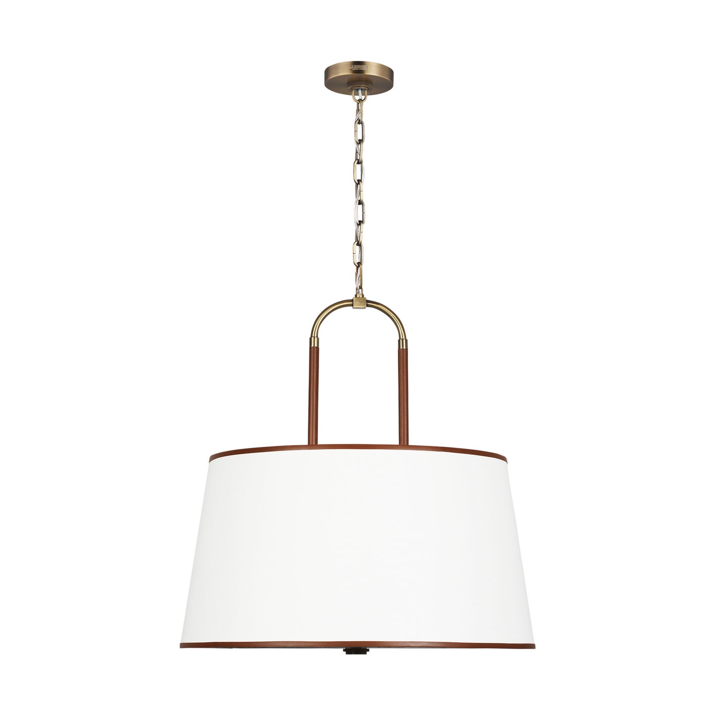 Katie Four Light Pendant in Time Worn Brass
