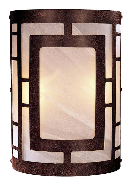 Two Light Wall Mount in Nutmeg