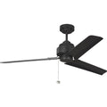 Arcade 54" Ceiling Fan in Midnight Black