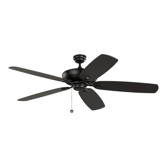 Colony 60" Ceiling Fan in Midnight Black