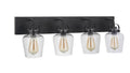 Craftmade - 53504-FB - Four Light Vanity - Trystan - Flat Black
