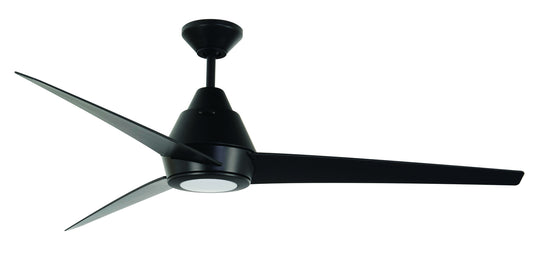 Acadian Indoor/Outdoor 56" Ceiling Fan in Flat Black