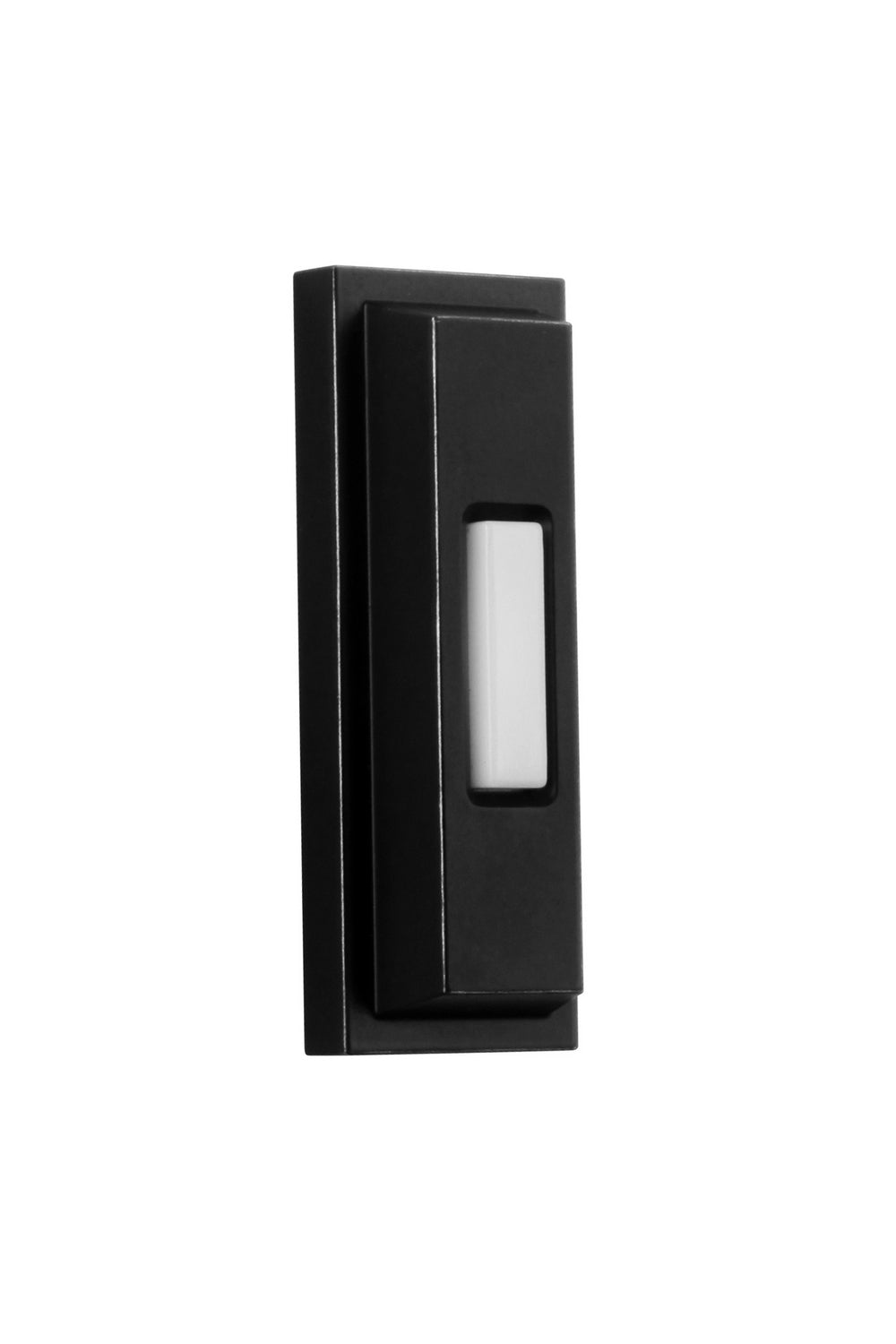 Push Button-Surface Mount Rectangle Surface Mount Pushbutton in Flat Black