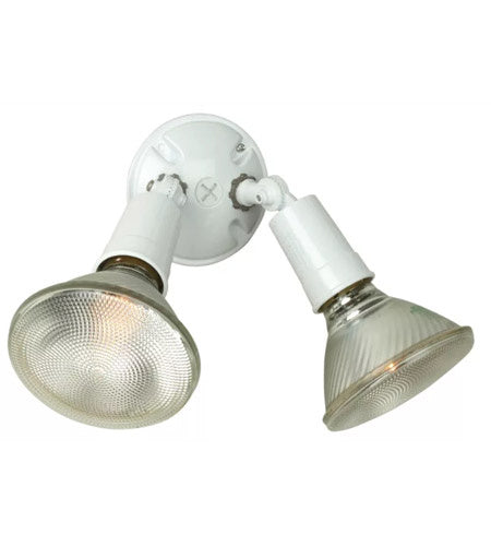 Par Holders Two Light PAR Holder in White