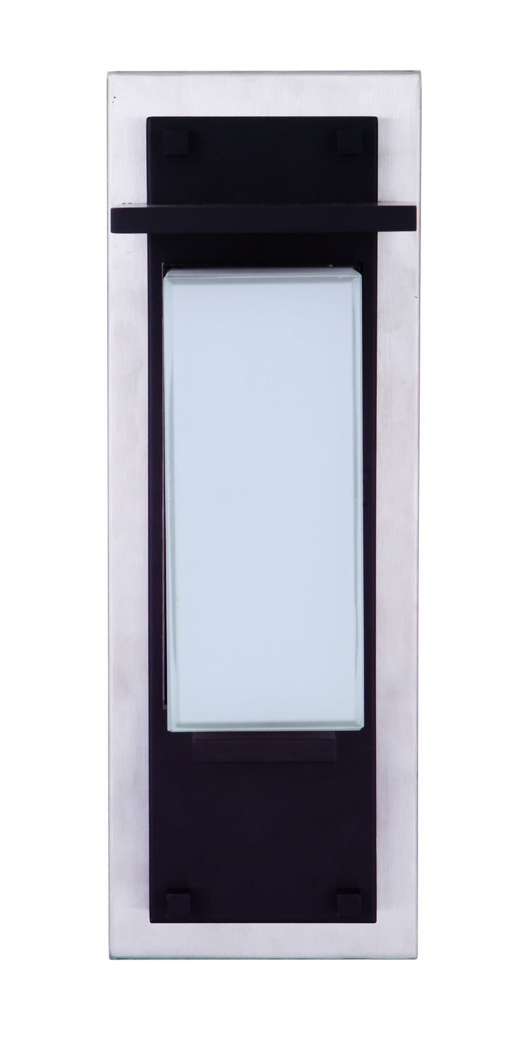 Heights LED Outdoor Lantern in Stainless Steel / Midnight