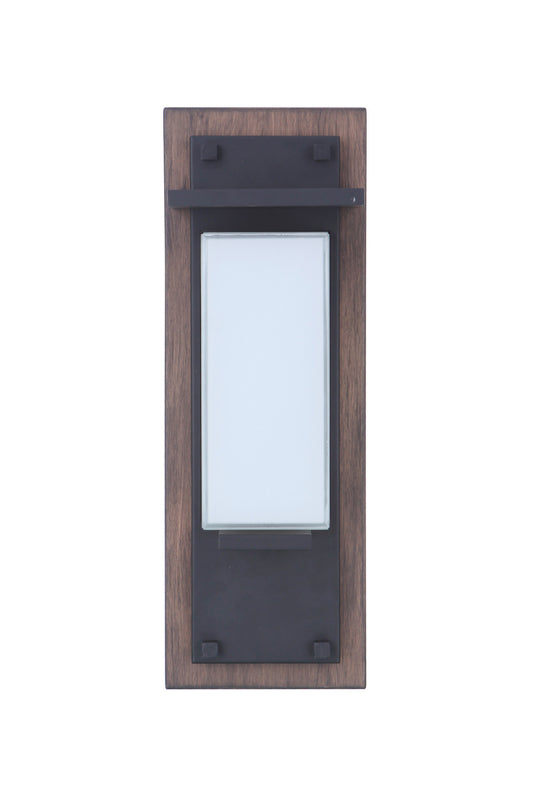 Heights LED Outdoor Lantern in Whiskey Barrel / Midnight
