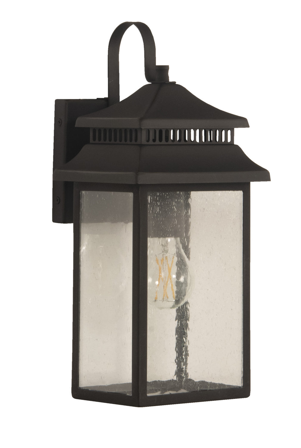 Craftmade - ZA3104-DBG - One Light Outdoor Wall Mount - Crossbend - Dark Bronze Gilded