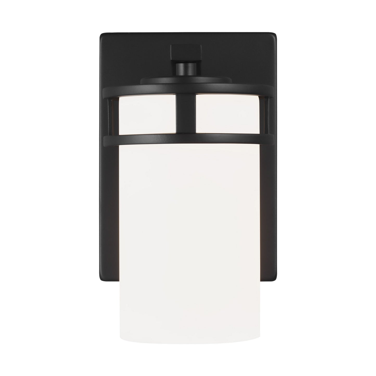 Robie One Light Wall / Bath Sconce in Midnight Black