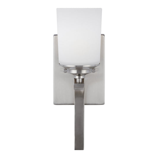 Kemal One Light Wall / Bath Sconce in Brushed Nickel