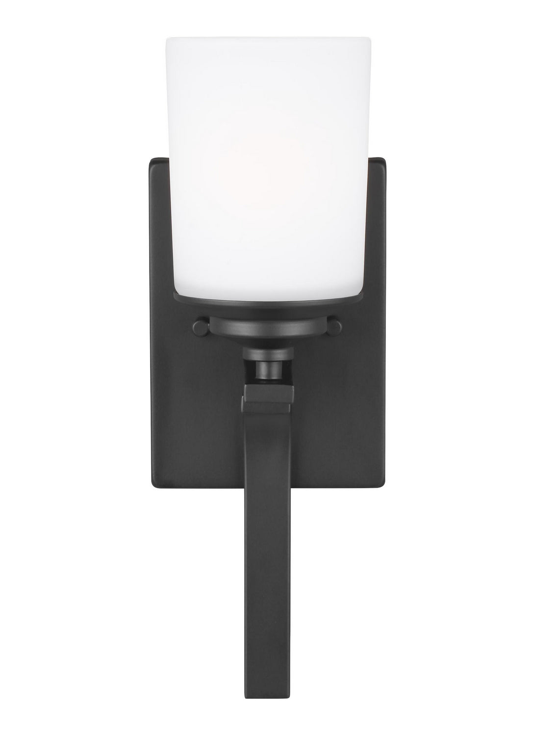 Kemal One Light Wall / Bath Sconce in Midnight Black