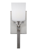 Generation Lighting - 4130701EN3-962 - One Light Wall / Bath Sconce - Kemal - Brushed Nickel