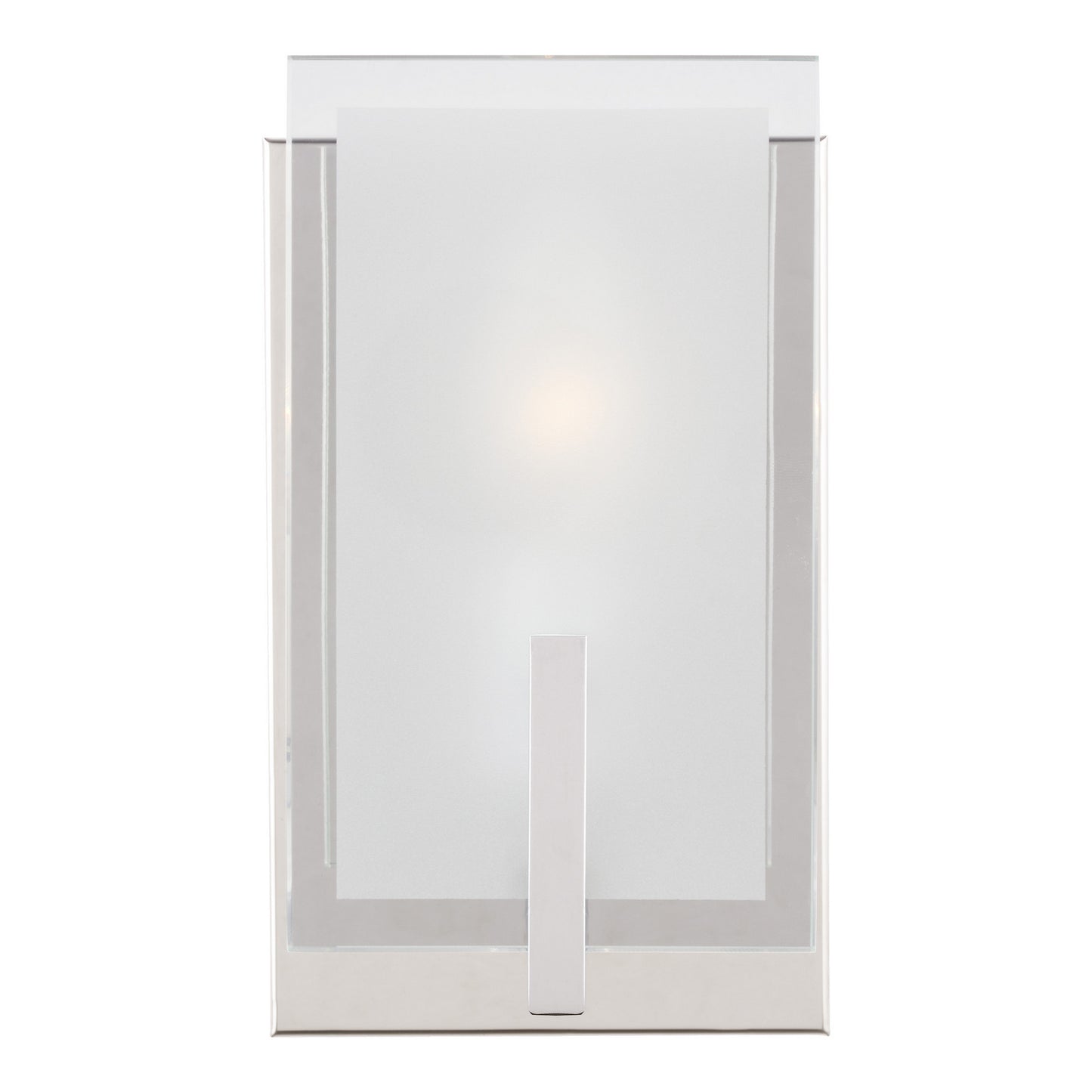 Syll One Light Wall / Bath Sconce in Chrome