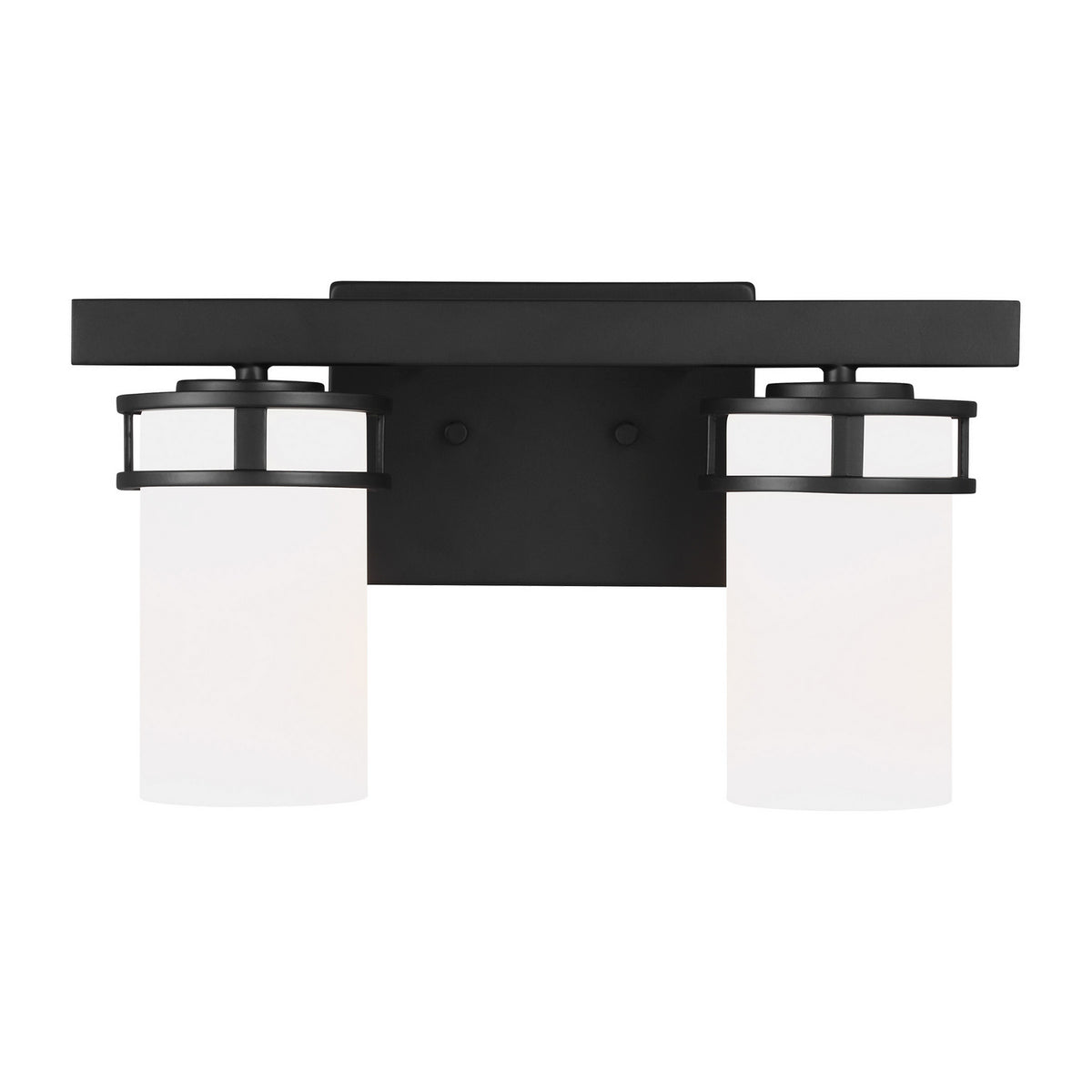 Generation Lighting - 4421602-112 - Two Light Wall / Bath - Robie - Midnight Black