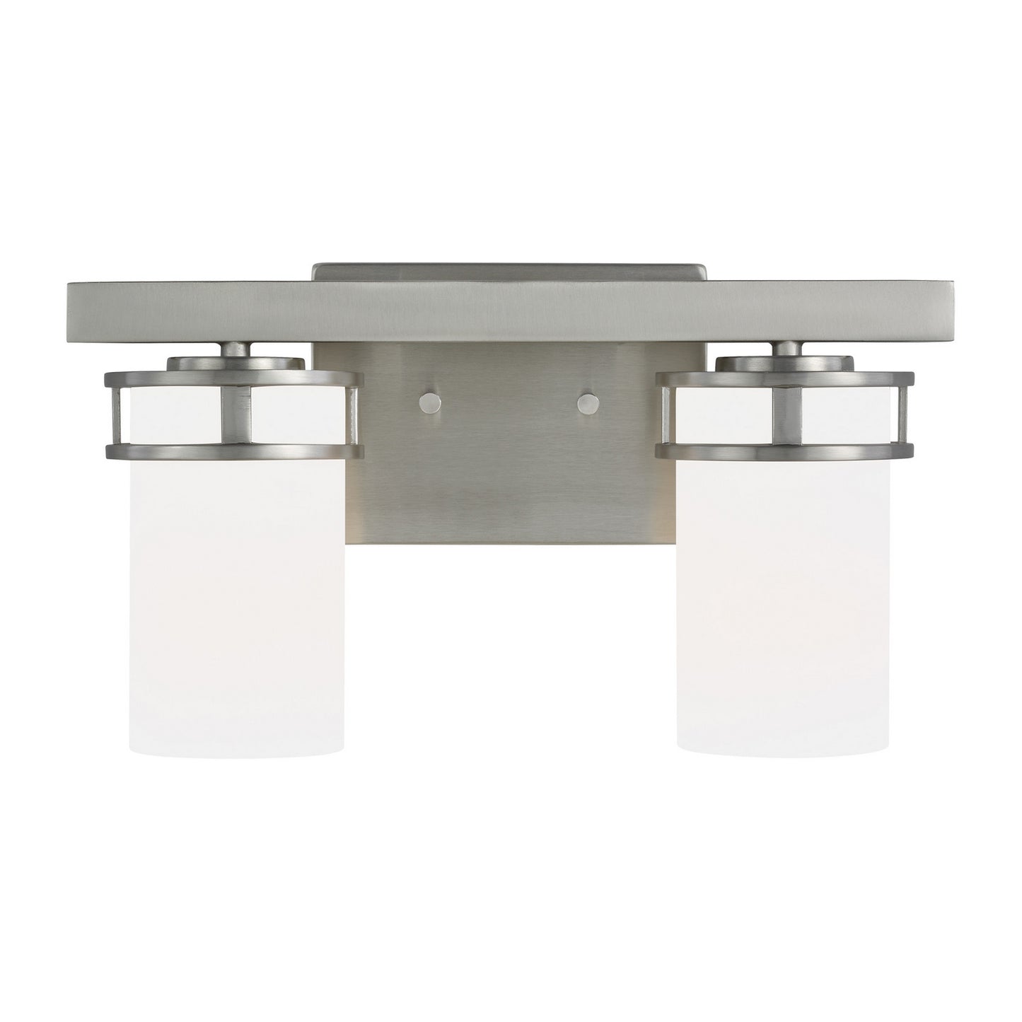 Robie Two Light Wall / Bath in Brushed Nickel